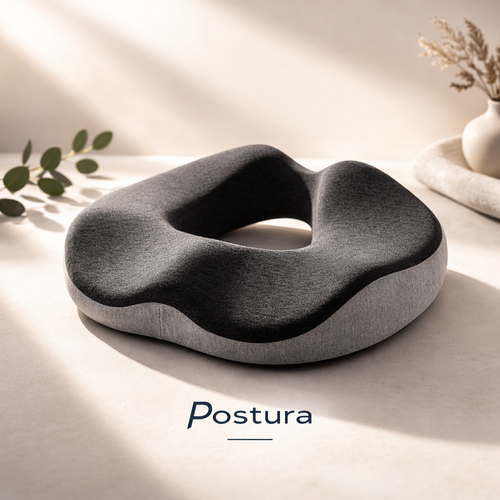 coussin coccyx ergonomique pour soulager le mal de dos au bureau